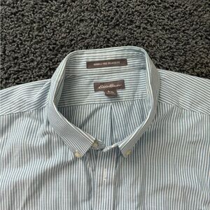 Eddie Bauer XL Tall short sleeved dress shirt